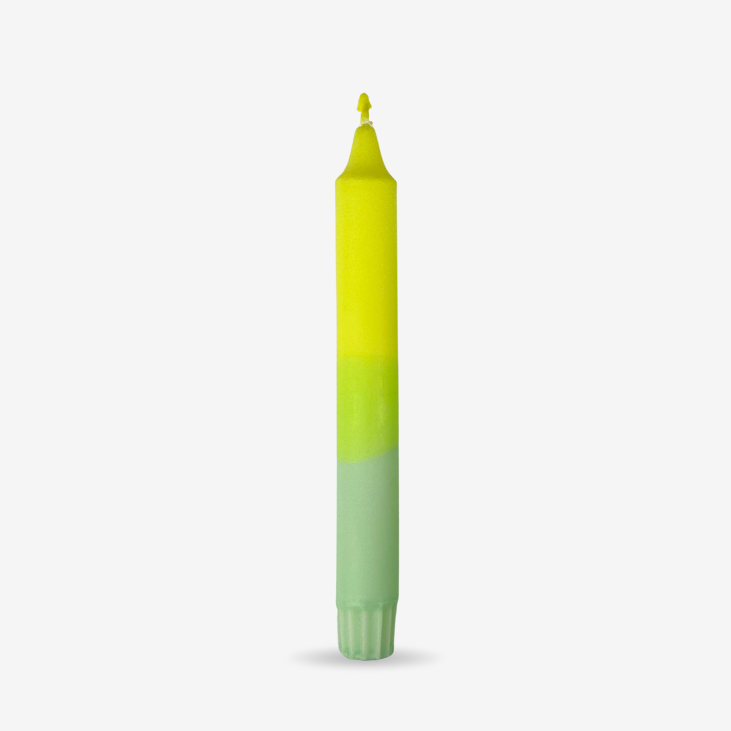 Neongul / Lime / Grøn stearinlys